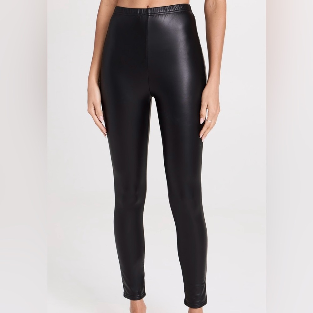 Plush Apparel leggings with fleece lining in black. XXL (16-18). New!